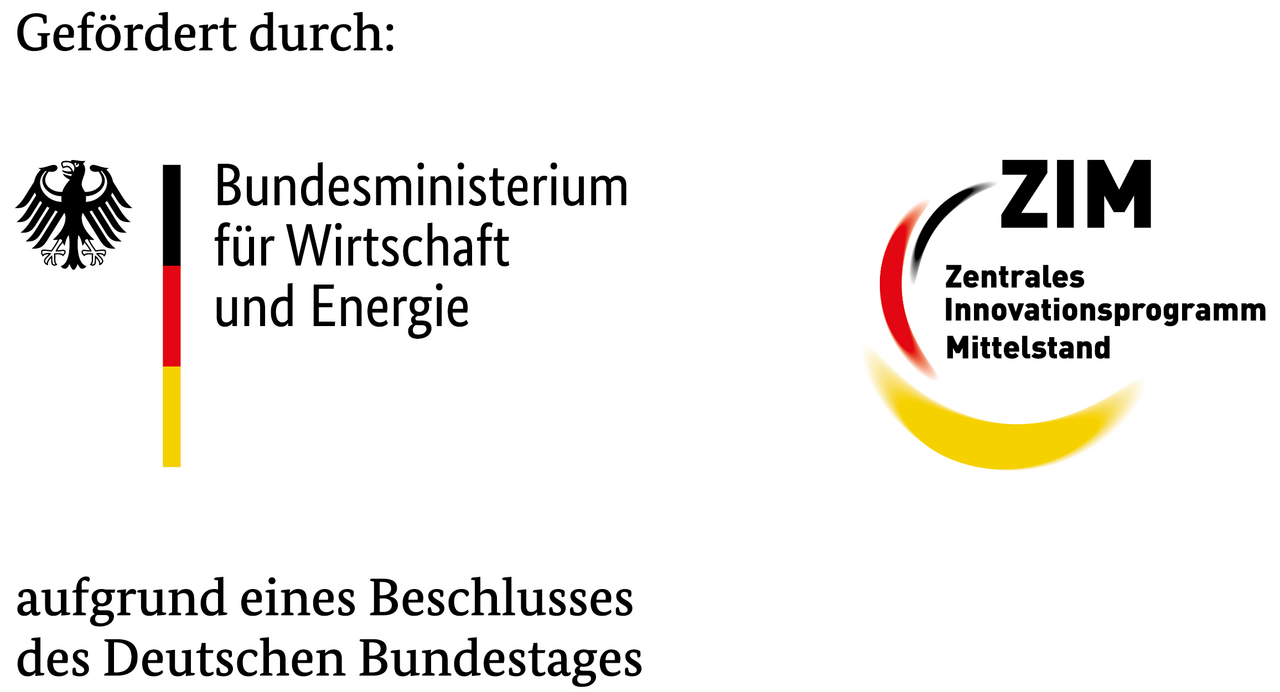 ZIM BMWE Logo Kombiniertes Logo aus BMWE und ZIM
